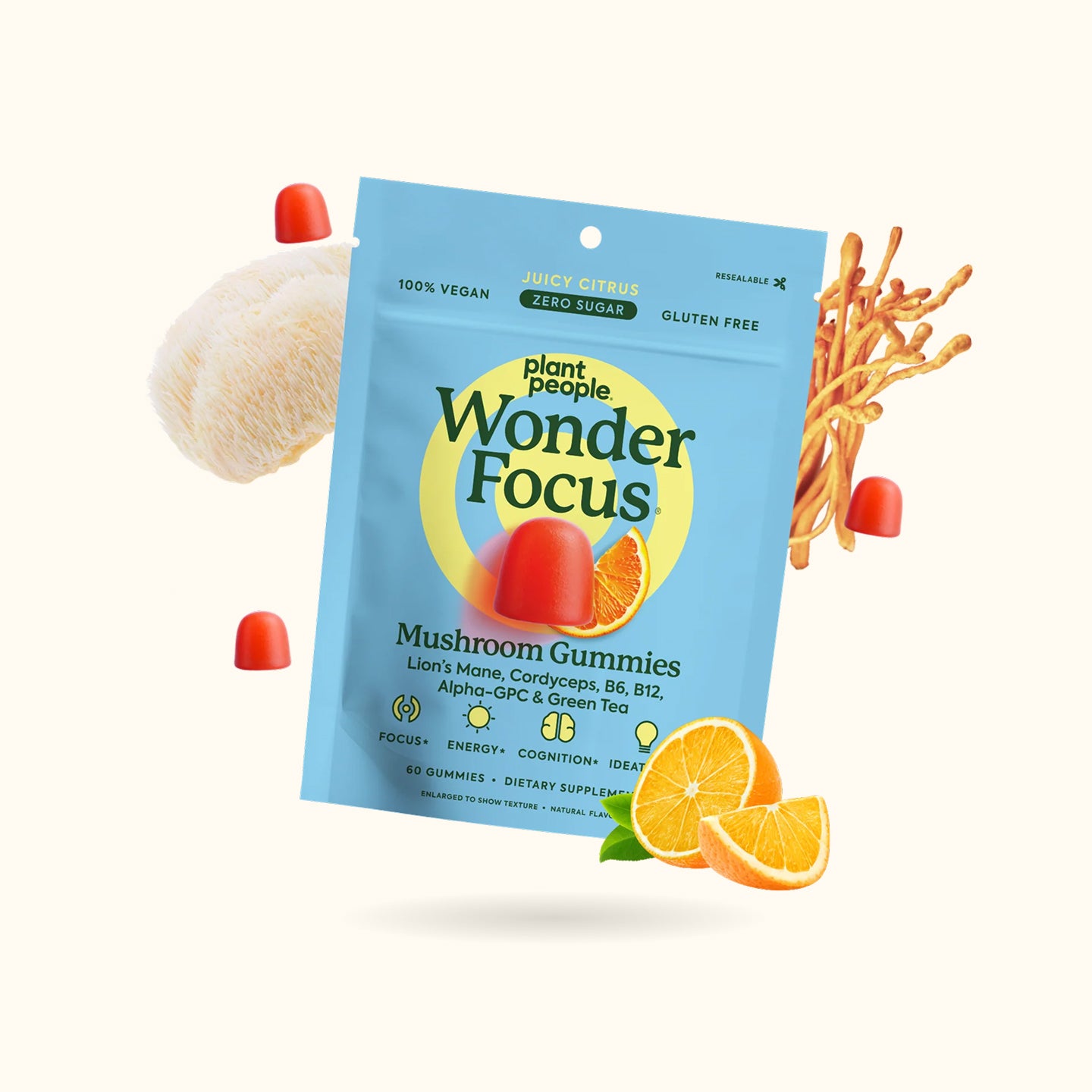 WonderFocus Mushroom Gummies