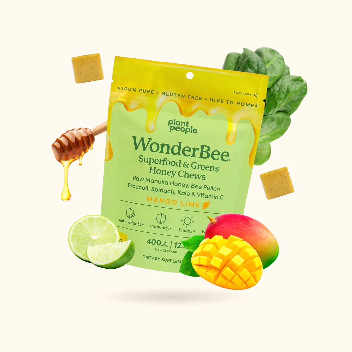 WonderBee + Greens Chews