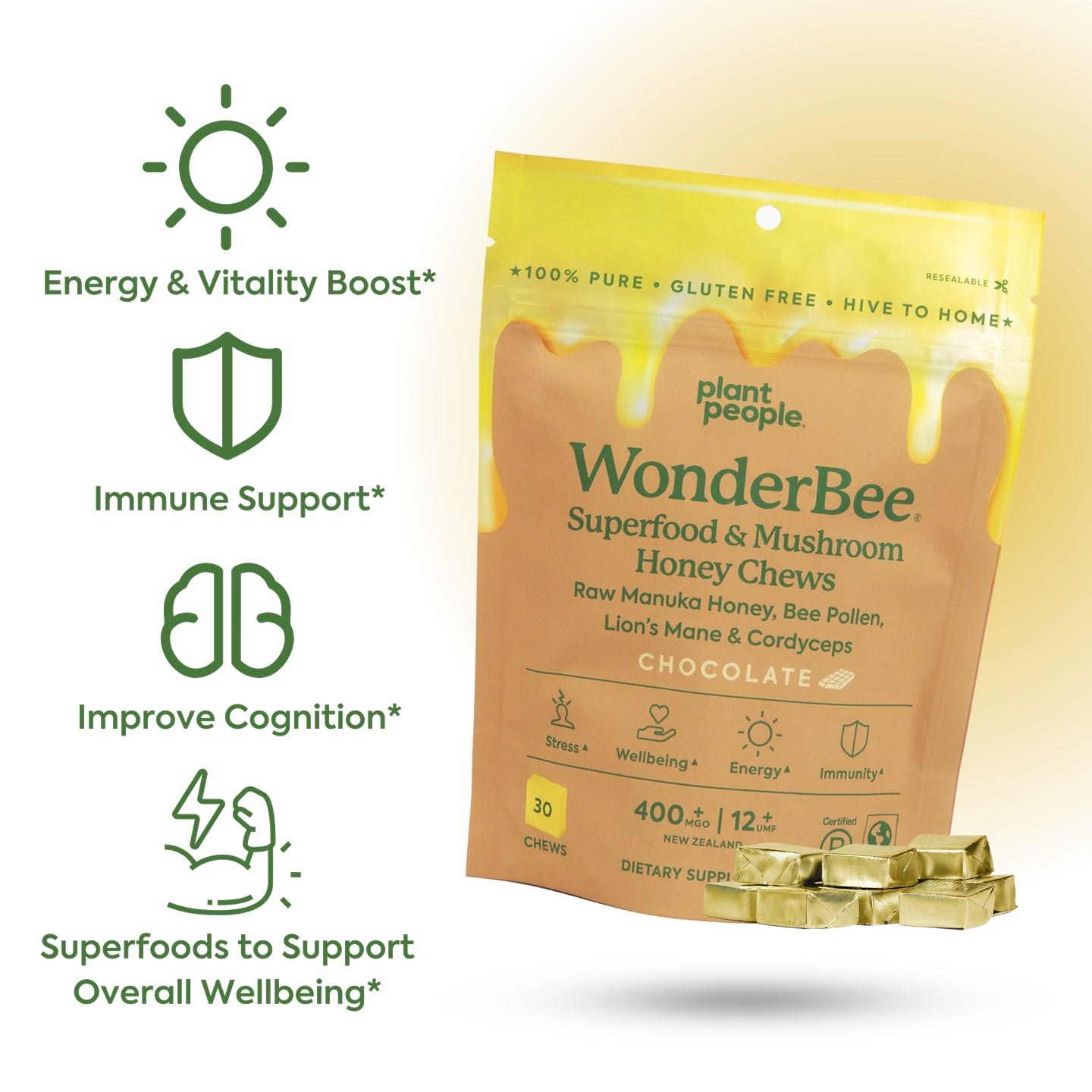 WonderBee + Mushroom Chews