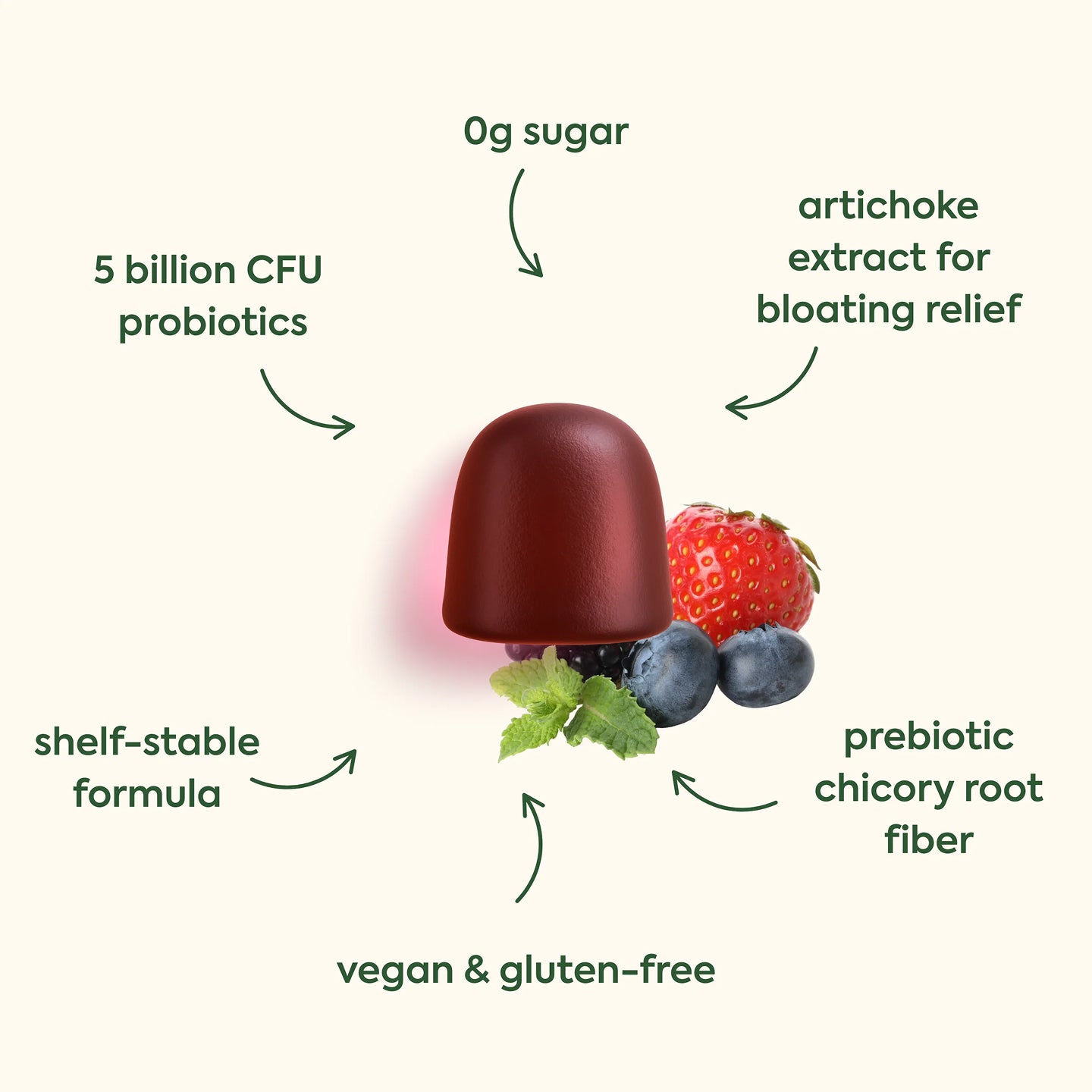 WonderBiome 2-1 Pre & Probiotic Gummies