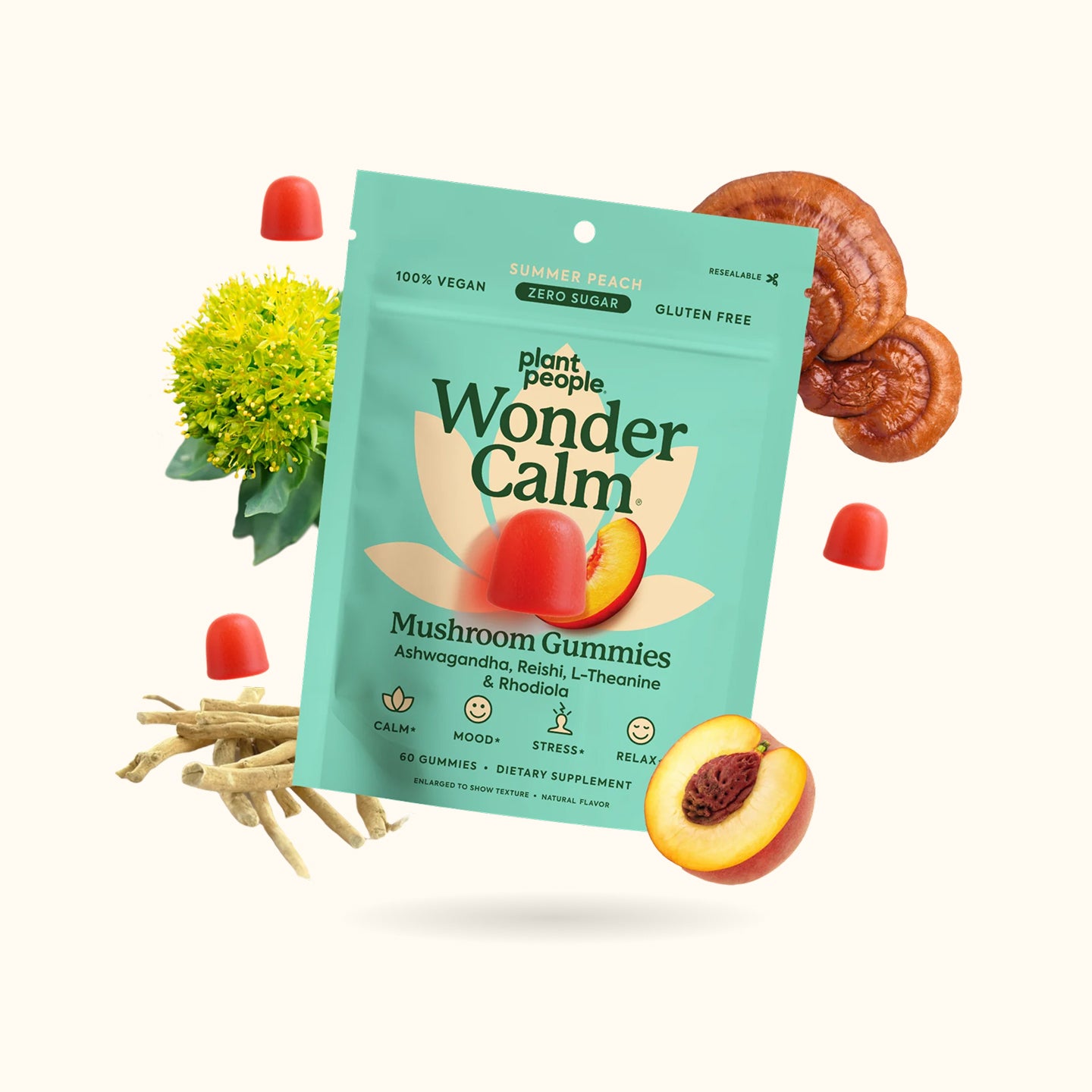 WonderCalm Mushroom Gummies