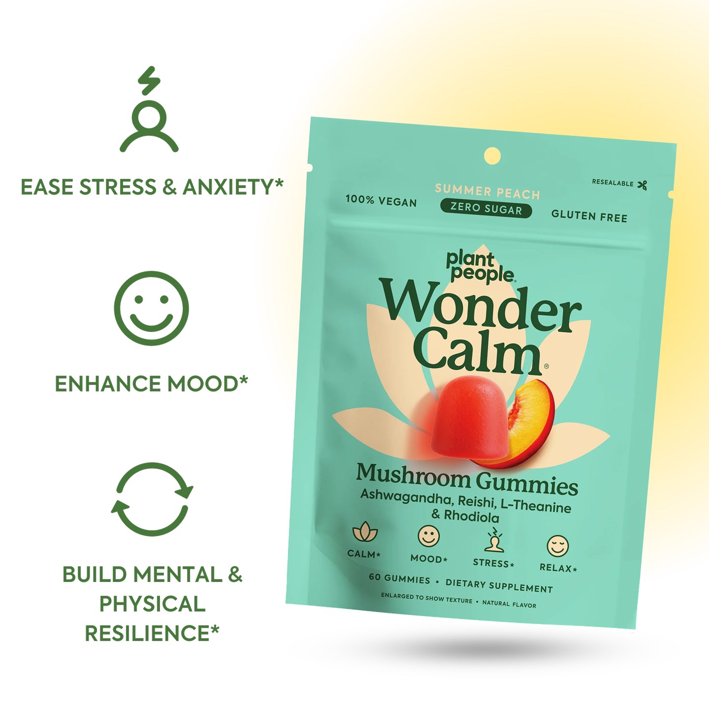WonderCalm Mushroom Gummies