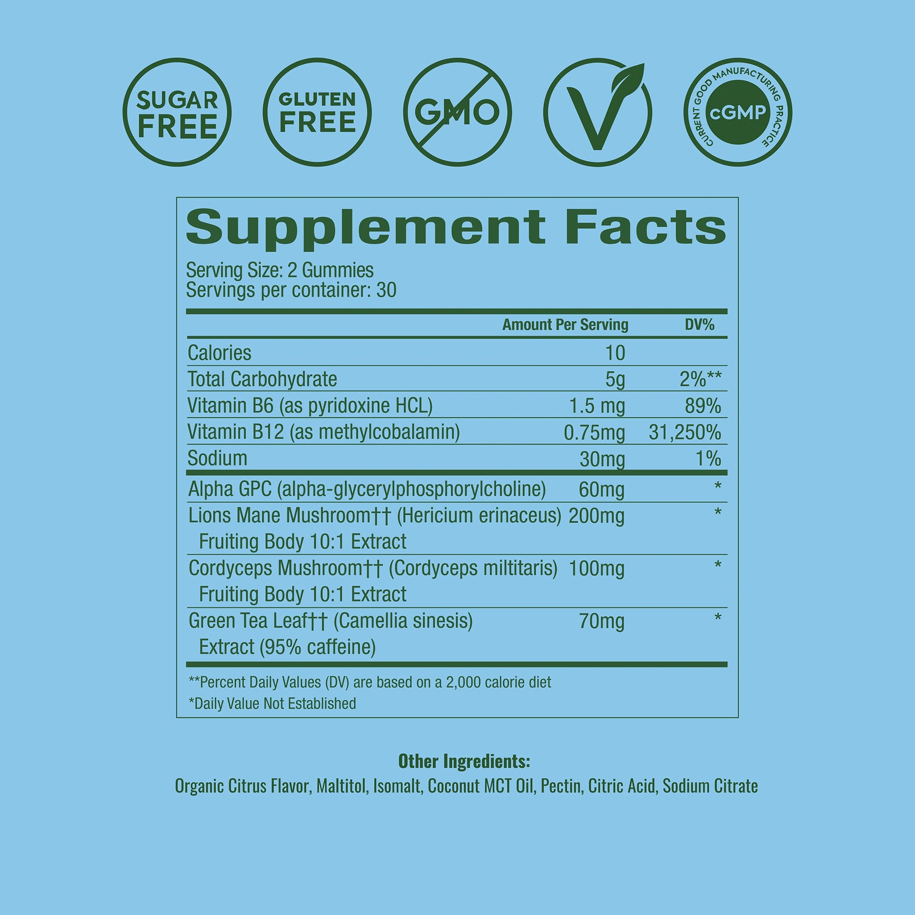 WonderFocus Mushroom Gummies