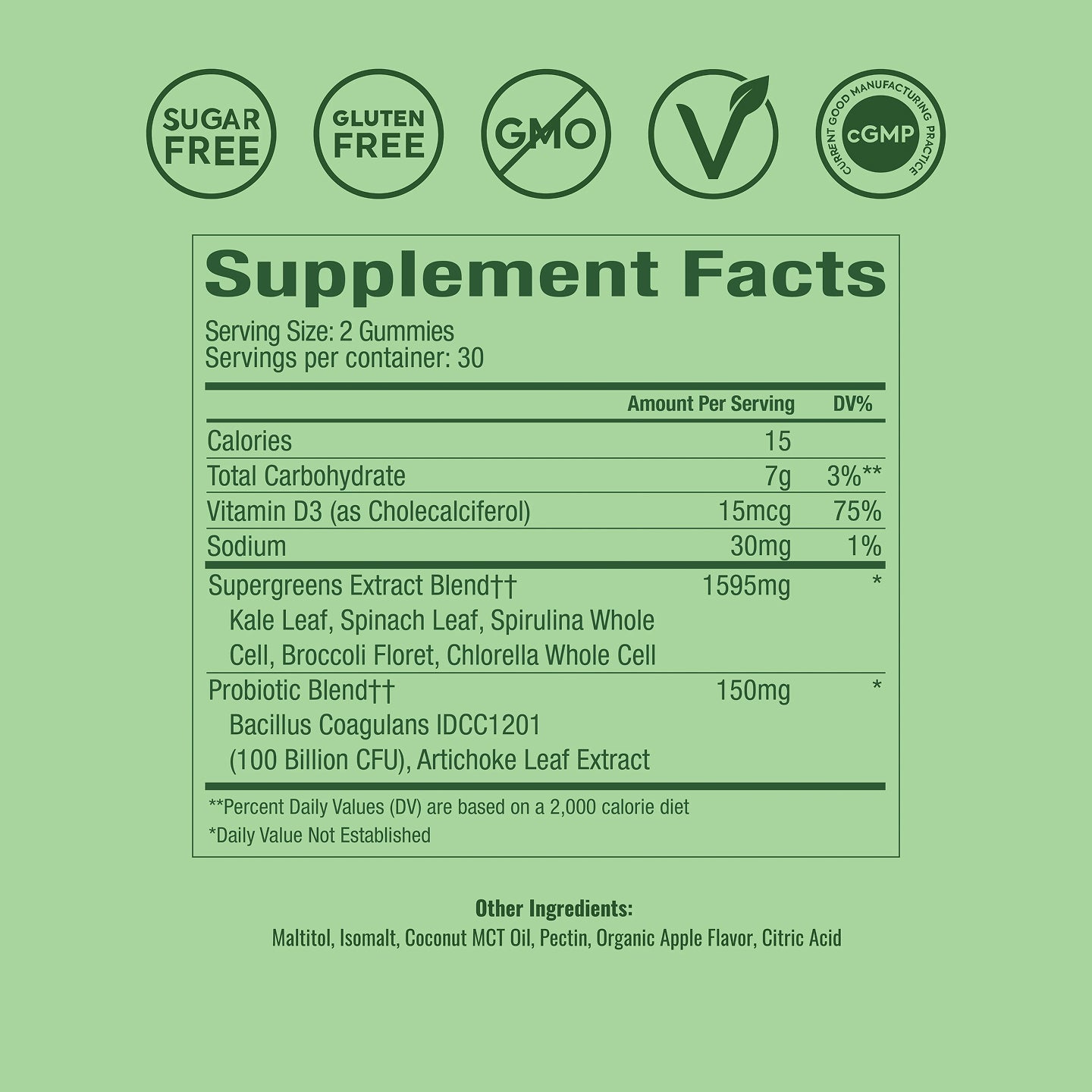 WonderGreens Veggie Gummies